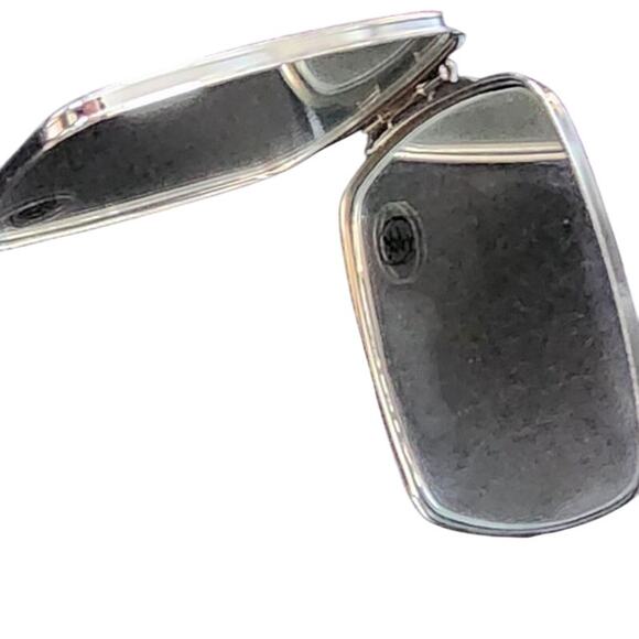 Travel1x 5x magnifying purse makeup mirror ladybug pattern with matching tweezer - Picture 3 of 4